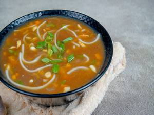 Healthy Veg Hot Garlic Soup