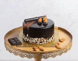 Brownie and Almond Cake