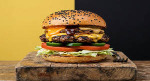 Cheesy Buff Smash Burger