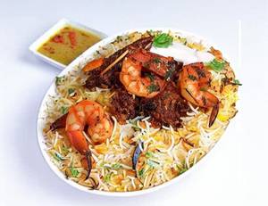 Special Prawns Biryani