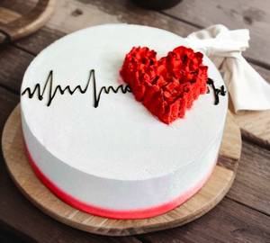 Love Birthday Special Fruits Cake