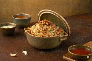 Burnt Chilli Garlic Fried Rice