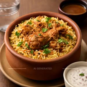 Natukodi Handi Biryani ( 2 Persos)