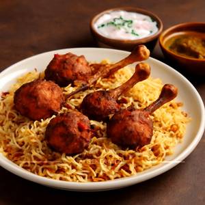 Lollipop Chicken Biryani