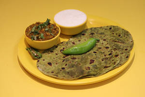 Palak Thepla