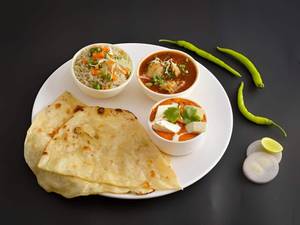 North Indian Thali.