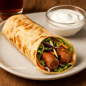 Seekh Kebab Chicken Shawarma