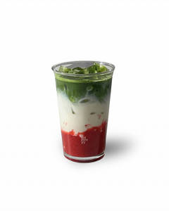 Matcha Strawberry Latte