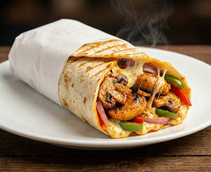 Cheese Peri Peri Mushroom Roll