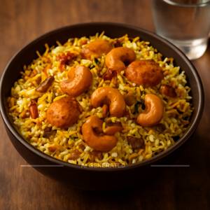 Zafrani Kaju Biryani