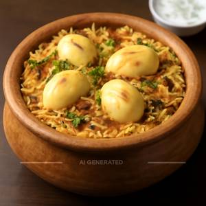 Egg Biryani Handi