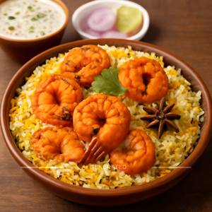 Prawns Biryani