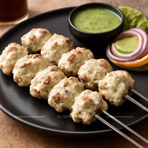 Murgh Malai Kebab (8 Pcs)