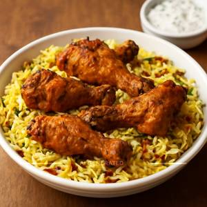 Chicken Fried Wings Biryani