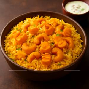 Zafrani Kaju Biryani