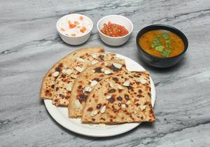 Garlic Stuffed Paratha