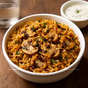 Mushroom Biryani 