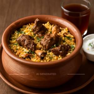 Mutton Handi Biryani ( 2persons)