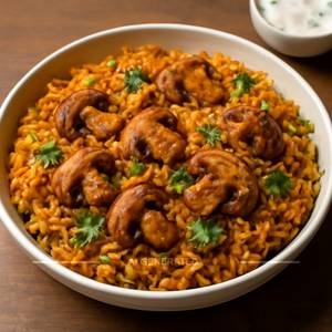 Mushroom Biryani