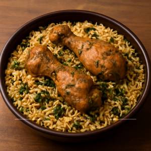 Gongura Chicken Biryani [Serves 2, Full]
