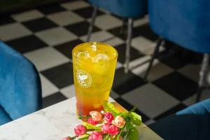 Mango Peach Bubble Tea