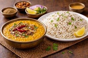 Dal Alishan With Jeera Rice