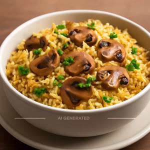 Mushroom Biryani ( 1 Person )