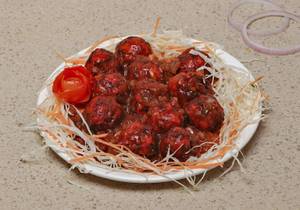 Veg Ball Manchurian Dry