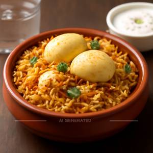 Egg Biryani Mini