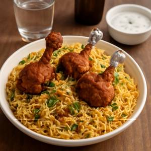 Chicken Lollipop Biryani