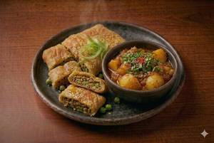Chicken Mughlai Paratha