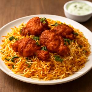 Chicken 65 Biryani Single