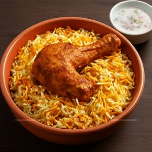 Chicken Dum Biryani Single