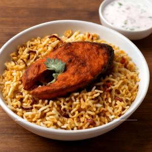 Fish Biryani Serve 1
