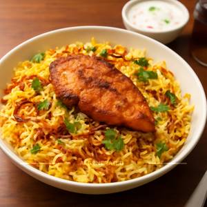 Fish Biryani ( Without Bucket )
