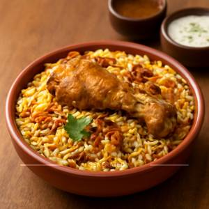 Chicken Dum Biryani Single