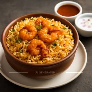 Prawns Biryani ( 1 Person )
