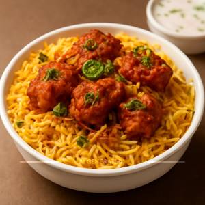 Zafrani Chicken 65 Biryani [Regular]
