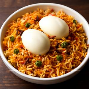 Egg Biryani [2 Eggs, Serves 1]