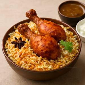 Chicken Dum Biryani [2 Pieces]