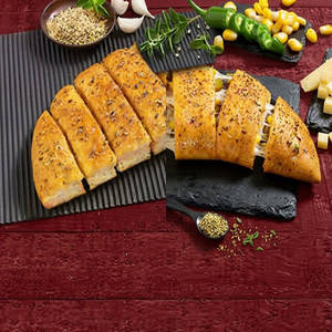 Corn Cheese Garlic Bread
