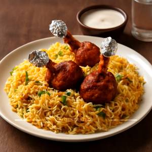 Chicken Lollipop Biryani