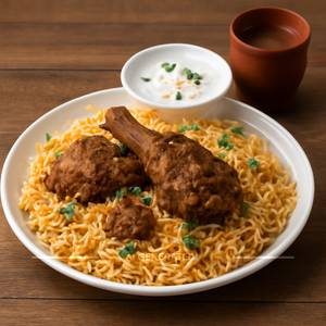 Mutton Dum Biryani Single