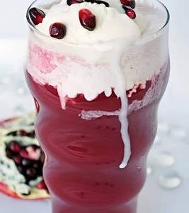 Pomegranate Milkshake