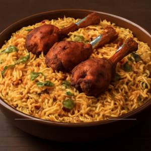 Zafrani Chicken Lollipop Biryani Family