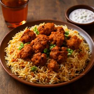 Chicken Pakodi Biryani