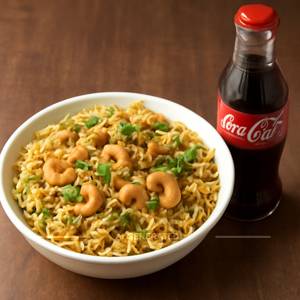 Kaju Biryani Small With Coca-cola (250 Ml)