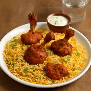 Chicken Lollipop Biryani Full
