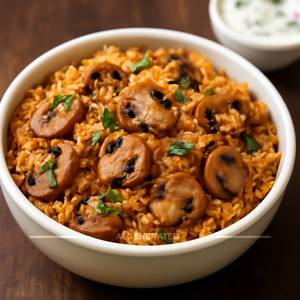 Mushroom Biryani
