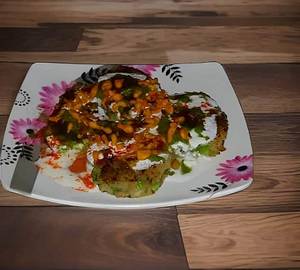 Cutlet Chana Chaat